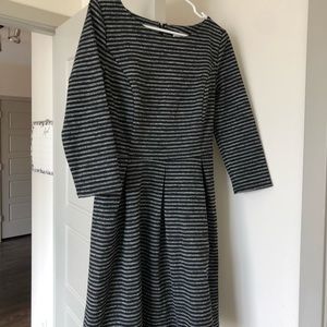 Target Gray & Black Striped Dress